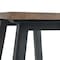 Alaterre Furniture Adam 32" W Small Solid Wood Desk ANAD05RNB - alternate 9